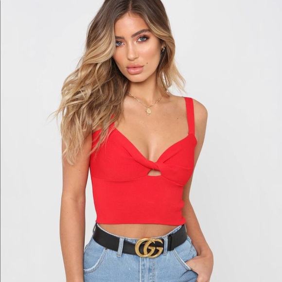 Tiger Mist | Tops | Tiger Mist Red Top 